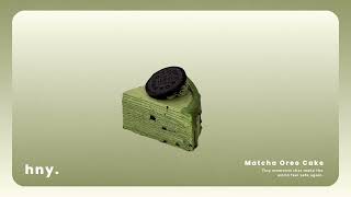 Matcha Oreo Cake. ✿