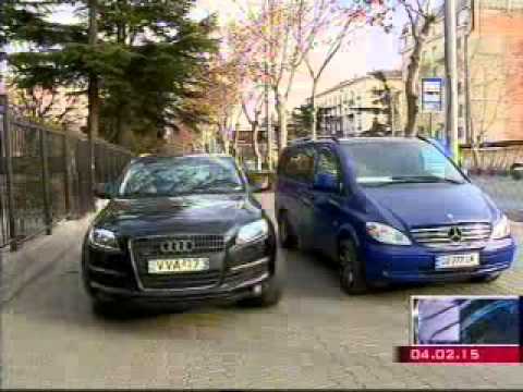 თბილისში ტროტუარებზე ავტომობილების პარკირებისთვის ადგილები უქმდება