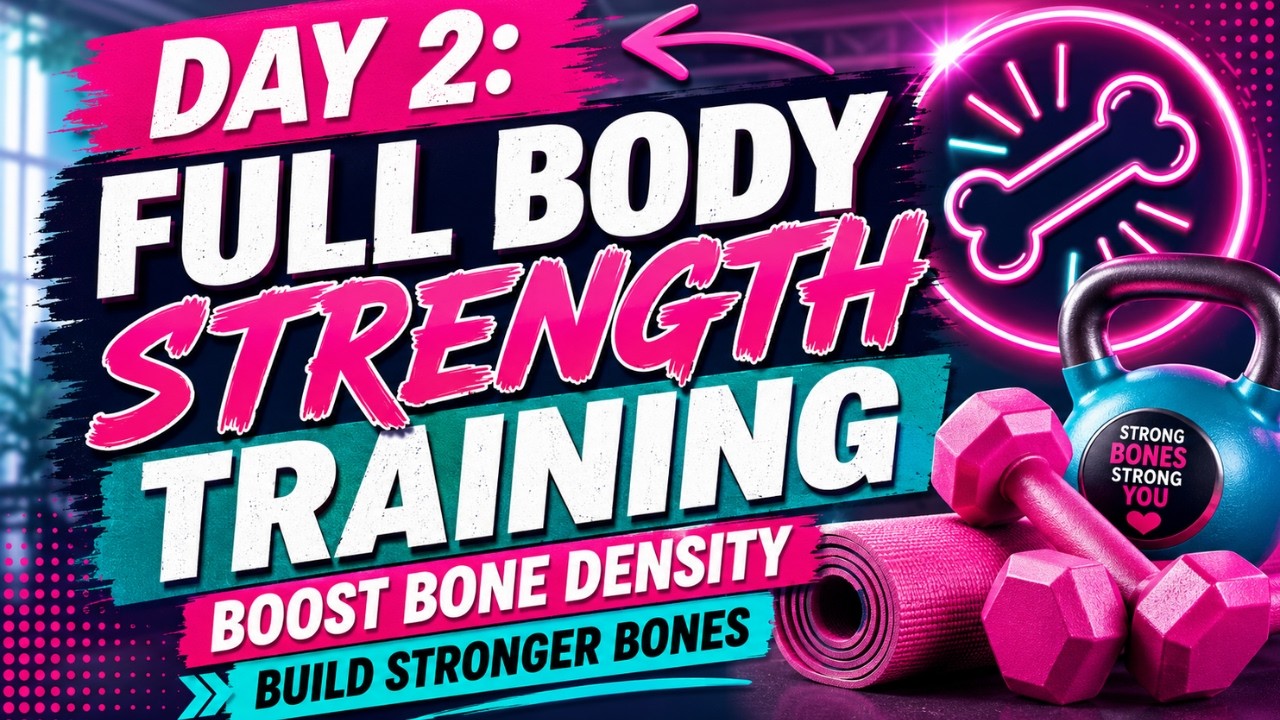Strength Training for Women Over 40 | Build Strong Bones & Full Body ...
