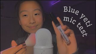 [ASMR] New Mic Test! Basic triggers; Tapping, Brushing - etc