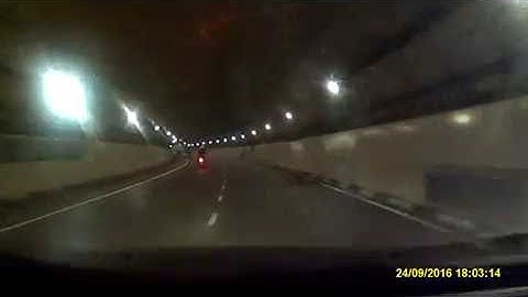 Illegal Biker In Smart Tunnel