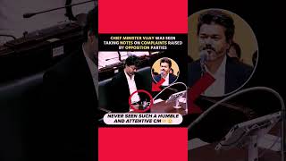 CM Vijay's first Assembly speech is winning hearts already 🤝🔥