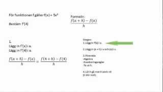 Derivatans H-Definiton