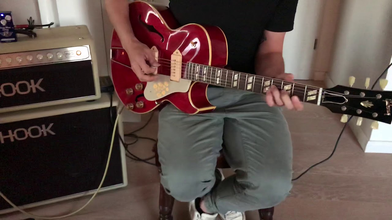 Clip No.1 Gibson ES-295 Memphis Historic Series 2015 Limited Run 1952 Custom Shop VOS 60`s Cherry