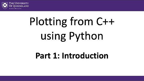 Plotting From C++ Using Python Part 1: Introduction