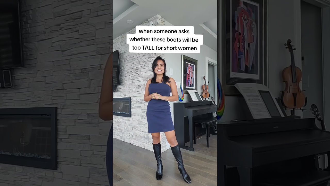 The Best Knee High Boots For SHORT Women I M 4 10 Petiteboots Petitestyleinspo Fyp