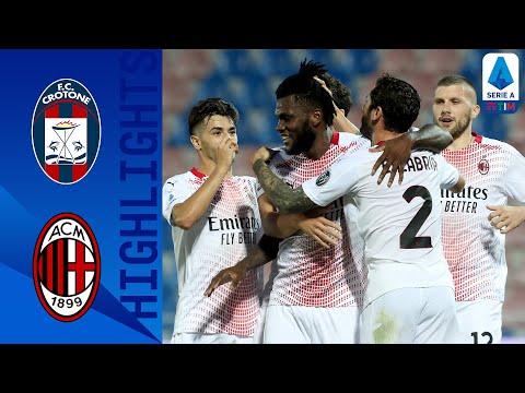 Crotone 0-2 Milan | Il Milan vince e rimane a punteggio pieno! | Serie A TIM