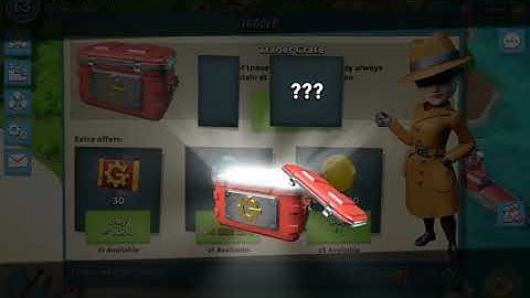 Opening Some Trader Crates at Boom Beach