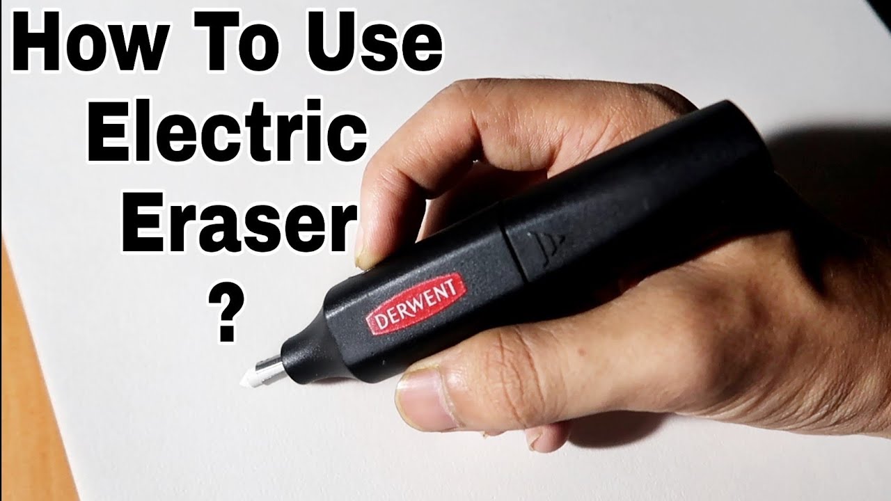 Derwent Electric Eraser Review ! 