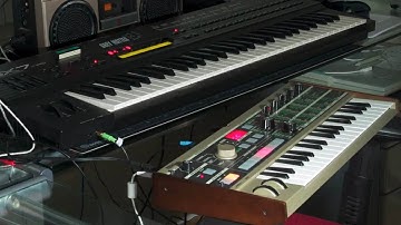 mircoKORG and DX 7 II : Final Fantasy VII Prelude