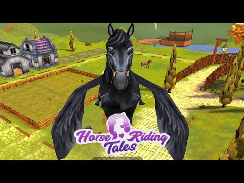 Видео: Приручаем двух пегасов 🌺 Horse Riding Tales