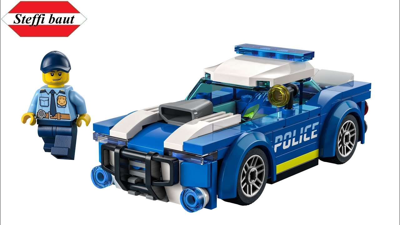 LEGO City 60312 Police Car unboxing & speed build - YouTube
