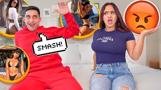 Bodybuilder SMASH Or PASS With GIRLFRIEND! (Almost Broke Up)