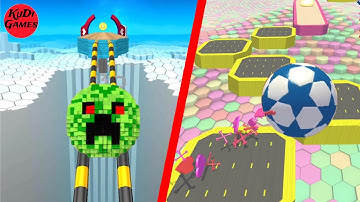 GOING BALLS vs ACTION BALLS - All Levels Gameplay Android iOS #98 | Phenomenal gameplay