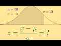What is a z-score? (Normal Distribution)