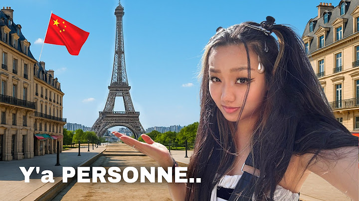 J'ai visité un FAUX PARIS en CHINE (c'est flippant..)