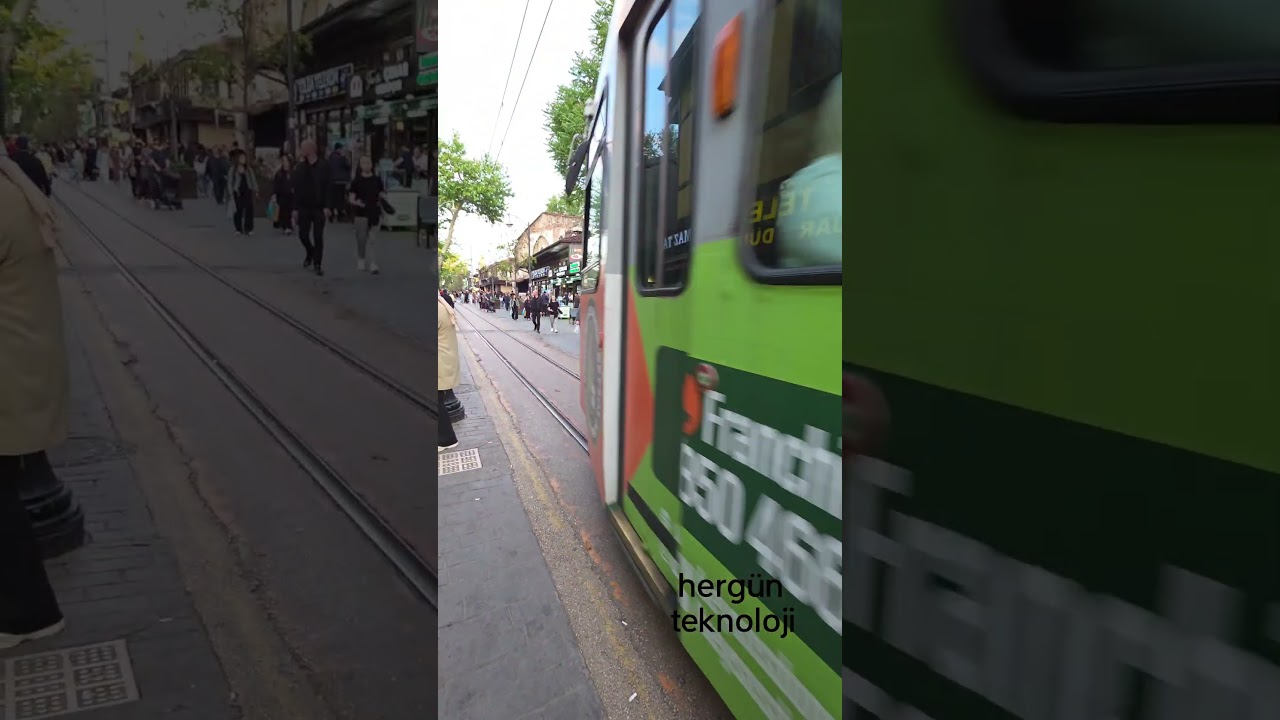 Cumhuriyet Caddesi Tramvayı | Republic Street Tram Bursa