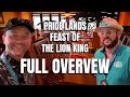 Pride Lands: Feast of The Lion King Dinner Show Disney Destiny FULL OVERVIEW, Food, Show, and MORE!