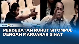 Perdebatan Antara Ruhut Sitompul Dengan Maruarar Sihat Dok. 2010