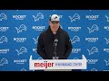 Detroit Lions assistant coaches meet with the media | December 26, 2024