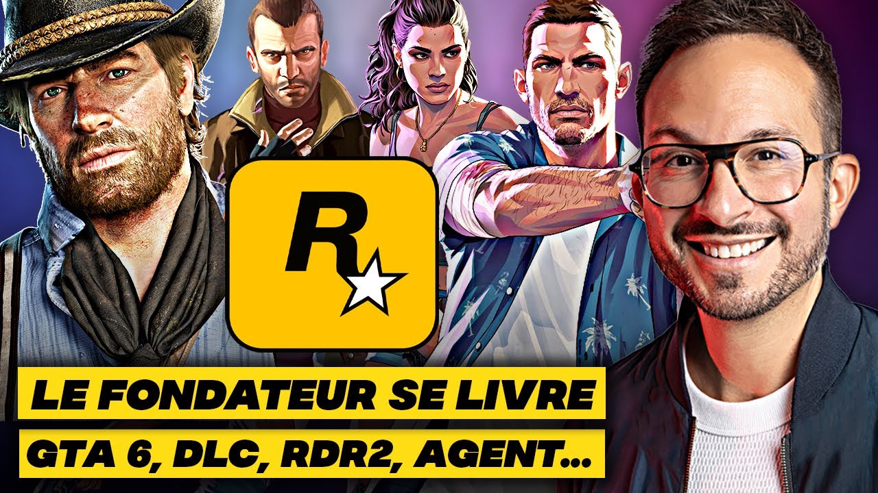 ROCKSTAR GAMES 🌟 Révélations sur GTA 6, Red Dead Redemption 2, Jeux Annulés (Agent, Chevaliers)