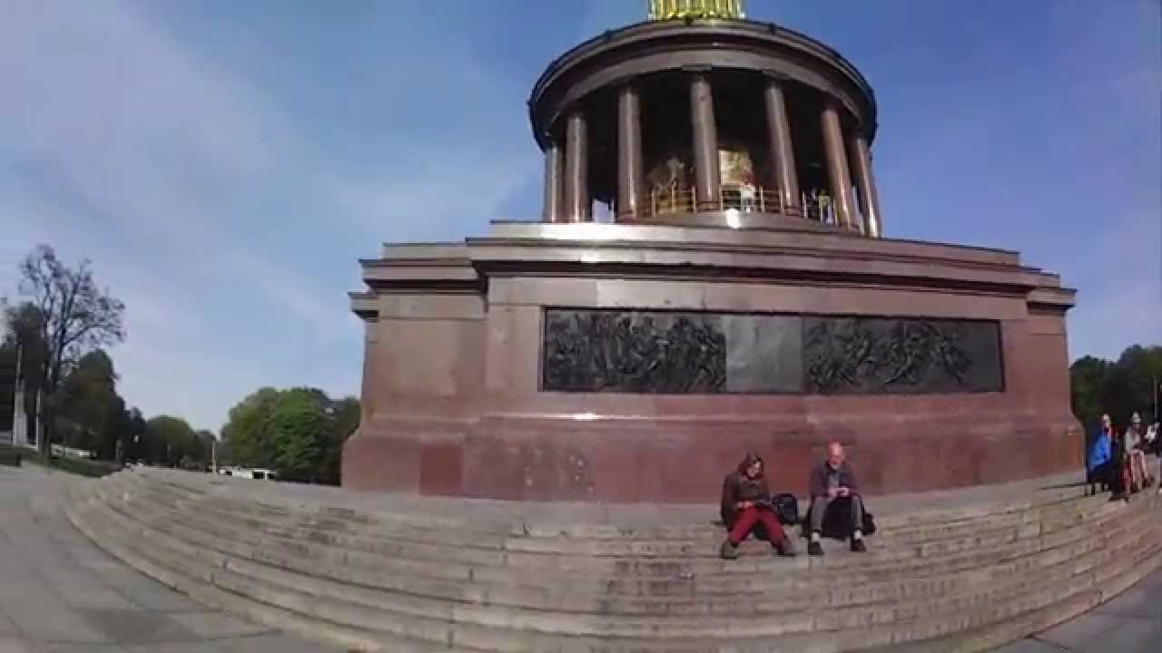 Rundgang Siegessäule in Berlin FULL HD Real Live