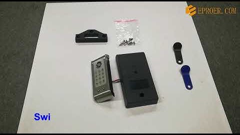 【EPROER】Operation of EP-B912 digital code locker lock