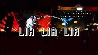 Lia Lia Lia Sheila on7 Prambanan 2023