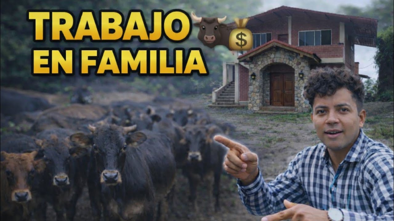 Casa Lujosa en Medio del Campo 🚜 y su Negocio de Toretes 🐂💰/ Kevin Stalin 