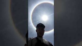 Circle rainbow in puerto morelos Mexico. #mexico #puertomorelos