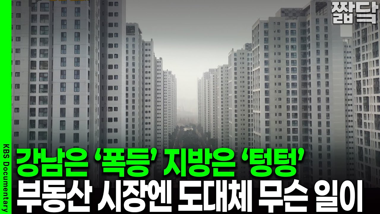 폭등하는 강남 집값과 텅텅 빈 지방의 아파트들, 부동산 시장엔 도대체 무슨 일이 | KBS 20250316 방송
