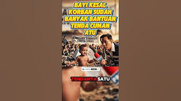 Bayi Protes: Bencana 1 Hektar, Tendanya Cuma 1?! 😂 #Fiksi #Satir #ai #viral #komedi #indonesia