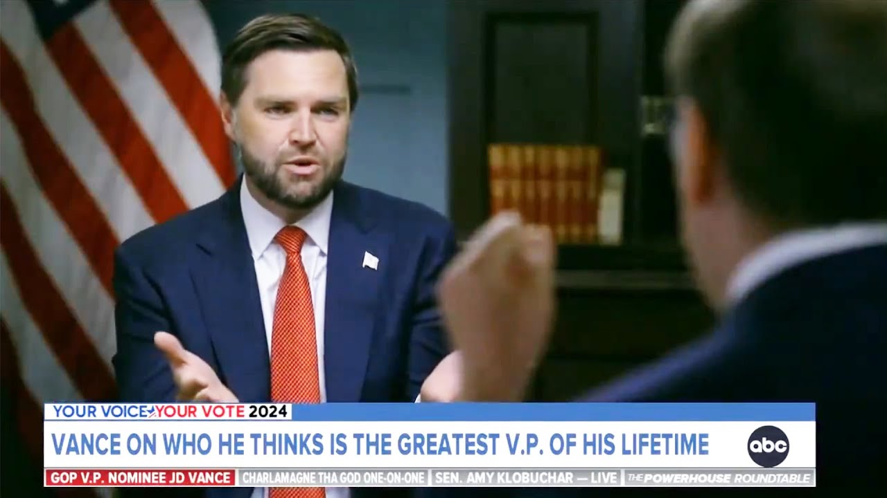 JD Vance's new interviews are bad. REALLY BAD