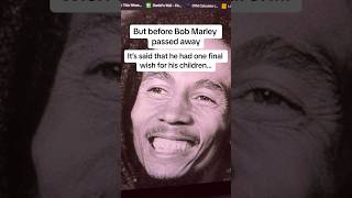 Bob Marley’s Final Wish #bobmarley #rip #shorts