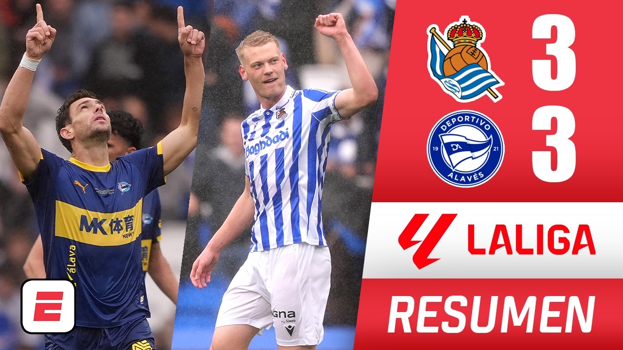 REAL SOCIEDAD dejó escapar puntos en su lucha por Europa con empate 3-3 ...
