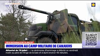 Var: immersion au camp militaire de Canjuers