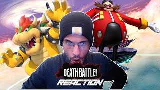DEATH BATTLE Bowser Vs Eggman REACTION