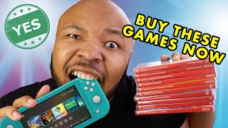 Nintendo Switch Lite - BEST GAMES FOR A PORTABLE CONSOLE!