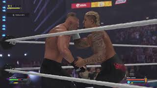 WWE Dream Match - Solo Sikoa vs. Brock Lesnar (c) - AEW TNT Title