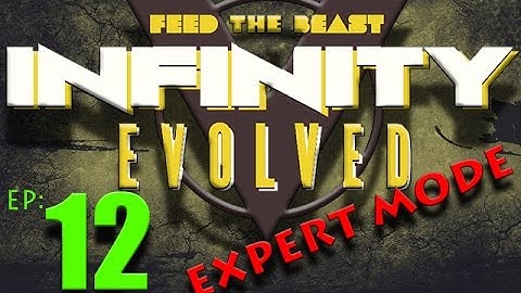 "ENDER-IO INVENTORY PANEL SET UP"  - FTOG Infinity Expert Mode - ep:12