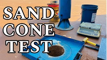 Sand Cone Test