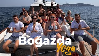 Denizin Üzerinde Yoga Yaptık İstanbulda Rüya Gibi Bir Gün