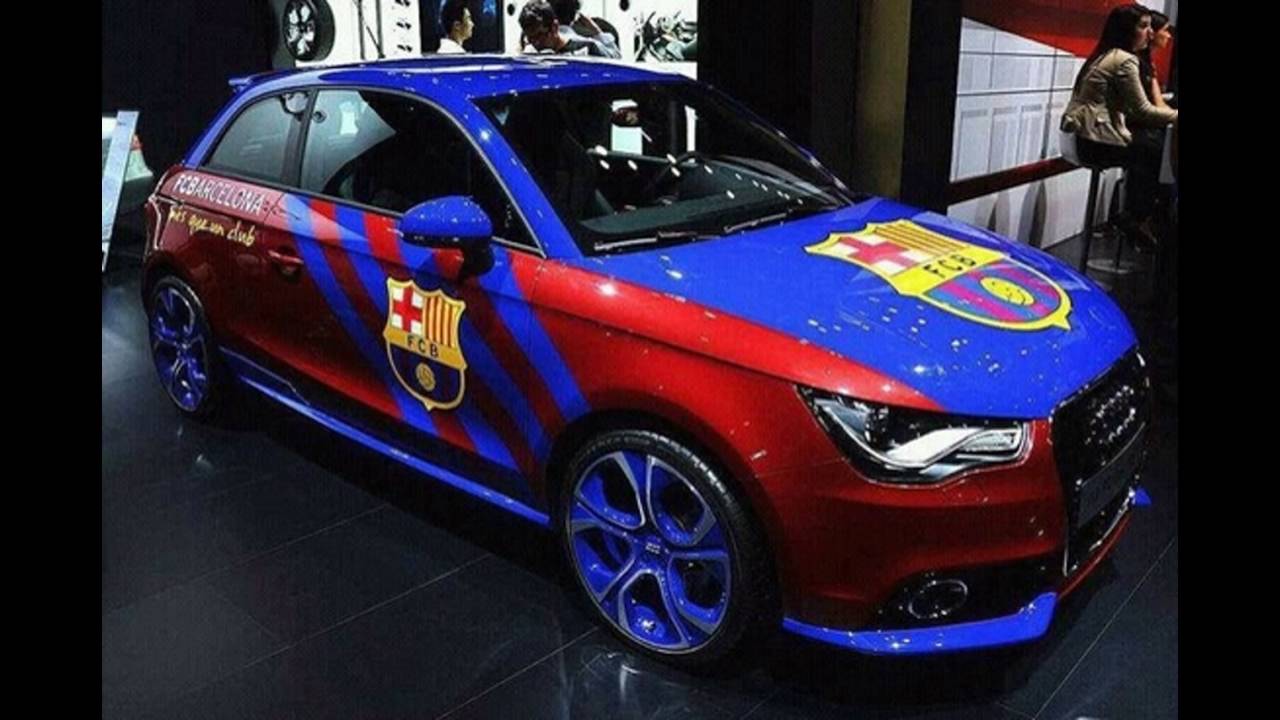 los carros de messi - YouTube