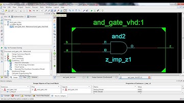 Logic Gate (AND gate) Design in VHDL/Verilog in ISE for Spartan 3E by Digitronix Nepal