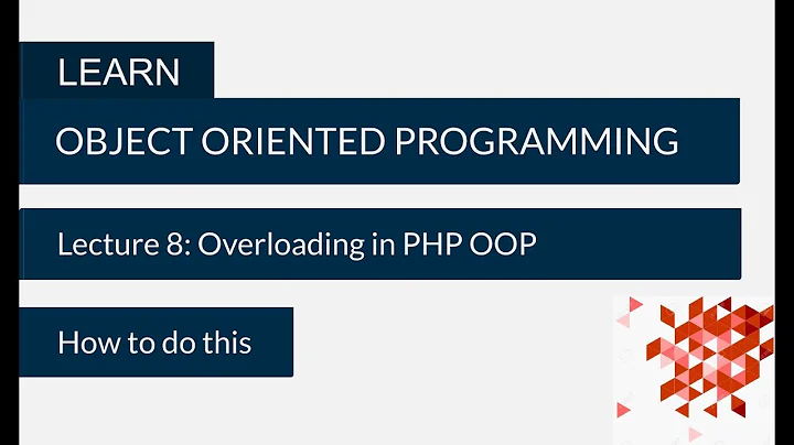 Overloading in PHP OOP | PHP OOP Lecture 8 | How to do this