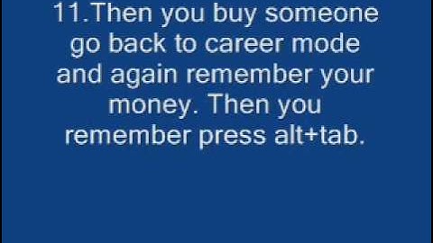 Need for speed carbon  how to hack money ( for pc)