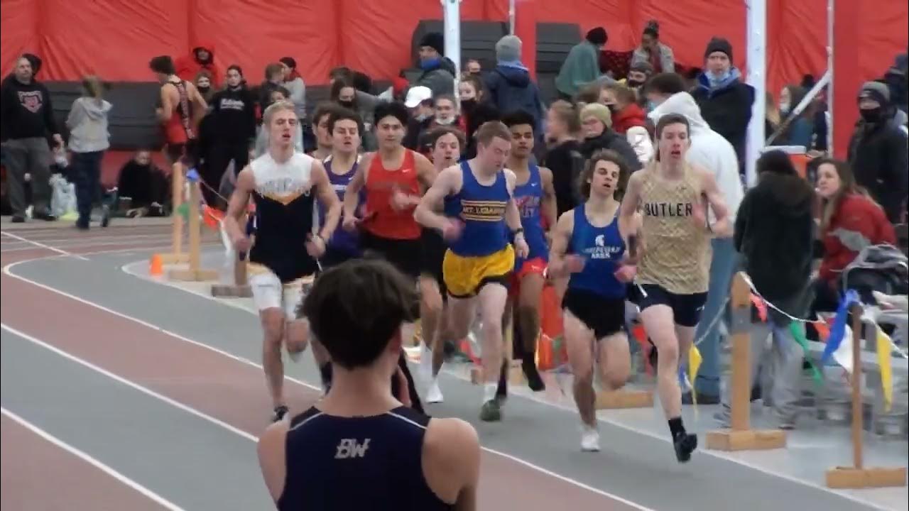 2022 TSTCA Indoor Track Championships Boys Distance Events Edinboro