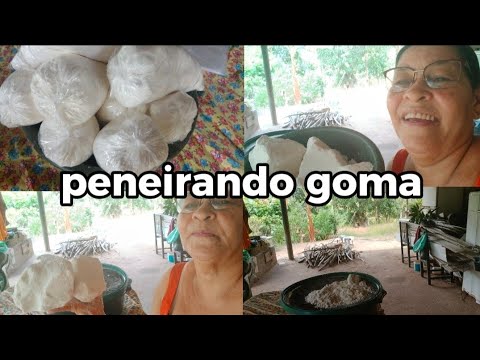 Sifting natural starch