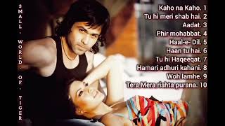 Best of Emraan Hashmi Playlist 2025 | Superhit Jukebox | Audio Hindi Sad Love Songs Collection 2025