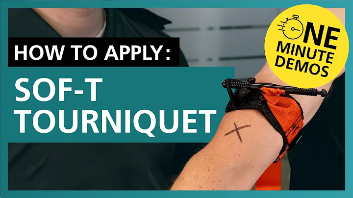 How to Apply the Sof T Tourniquet | One Minute Demos